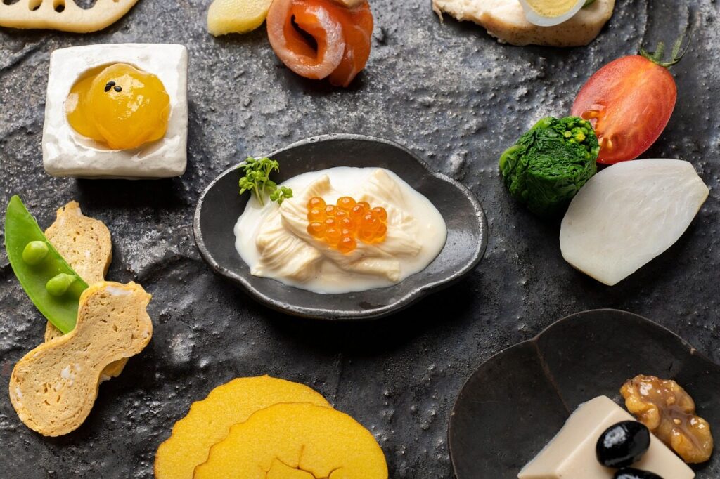 new year, new year dishes, japanese cuisine, japanese meal, japanese ware, japanese food